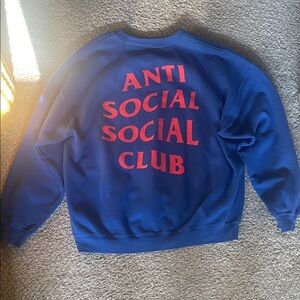 Authentic Anti Social Social Club Crewneck - XL